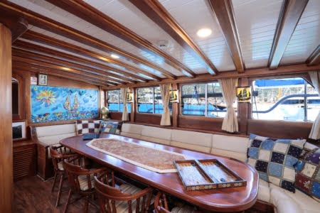 Aegean clipper gulet 11 cabins 22 pax luxury motoryacht for charter bodrum marmaris fethiye 1 | yacht charter & bareboat rental direct from owners | yachttogo