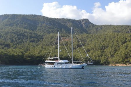 My gul sultan – 6cabin 12 pax luxury motoryacht for charter bodrum 30