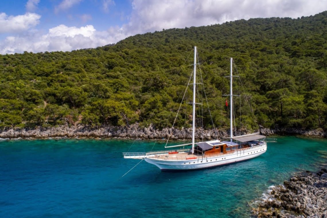 18 Pax Luxury Gulet Charter Fethiye Turkey