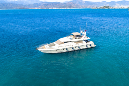 Hurrem 4 cabin 8 pax luxury motor yacht for charters gocek fethiye 1 2