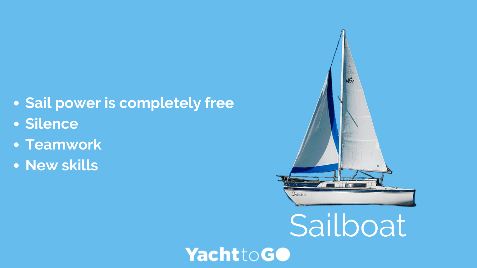 तुर्की में किराये के लिए नावों के प्रकार - सेलबोट के लाभ