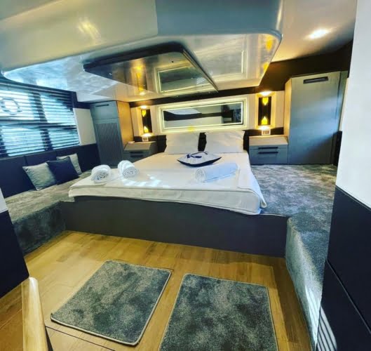3 Cbines 6 Pax Capacity Rental Motor Yacht For charter in Fethiye, Gocek, Turkey.