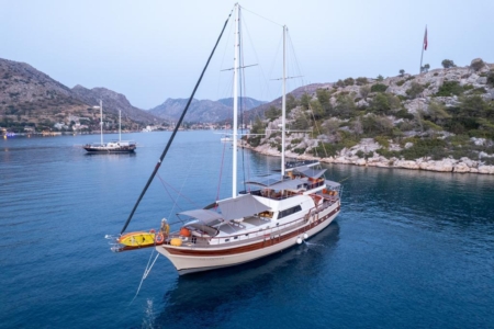 La liberta 6 cabins 12 pax gulet luxury private yacht charter marmaris turkey 27 1