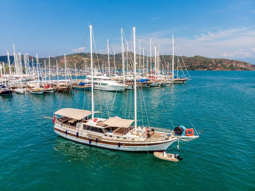 Nomade: 6 Cabins, 12 Pax Lux Gulet For Charter In Fethiye, Gocek 1 Nomede: 6 cabins 12 pax gulet yacht for rent in gocek, fethiye