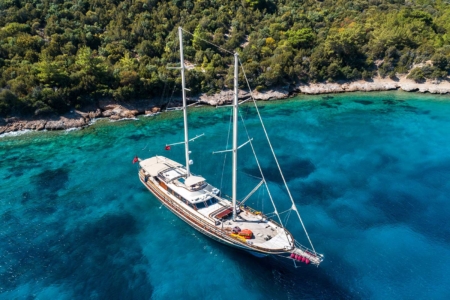 Double Eagle Gulet: Luxury Yacht For Charter In Bodrum 36 Qoşa qartal guleti: Bodrumda kirayə üçün lüks yaxta