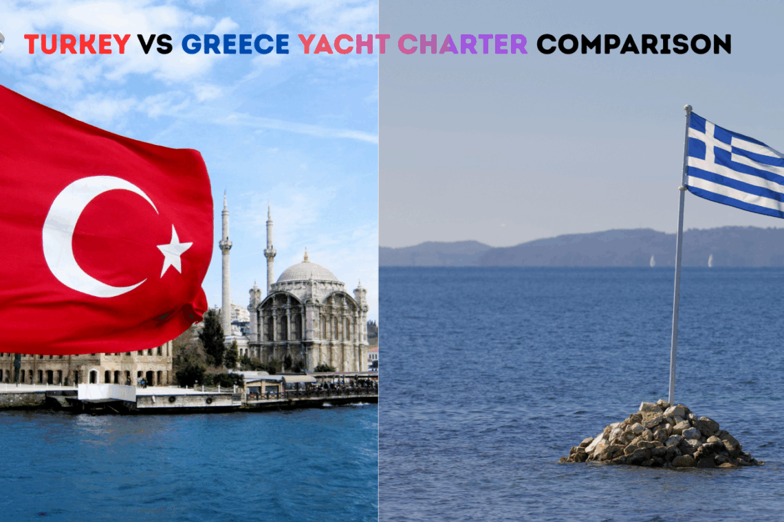 Turkey vs greece yacht charter comparison