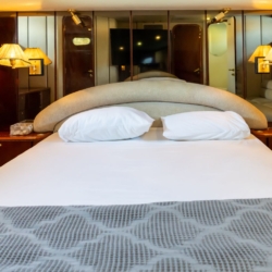 MAKO motor yacht cruising in the turquoise waters of Göcek Turkey