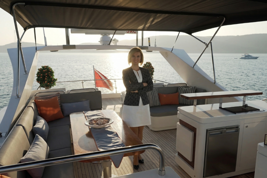 Sibel Ates Ayem Luxury Motor Yacht Charter Gocek Turkey | Yachttogo dr. Sibel şimşek yazıcı - ayem motor yacht : corporate precision at sea in göcek